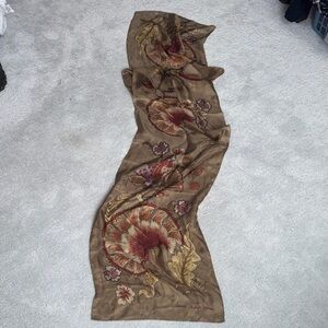 Ralph Lauren Floral Patterned Scarf